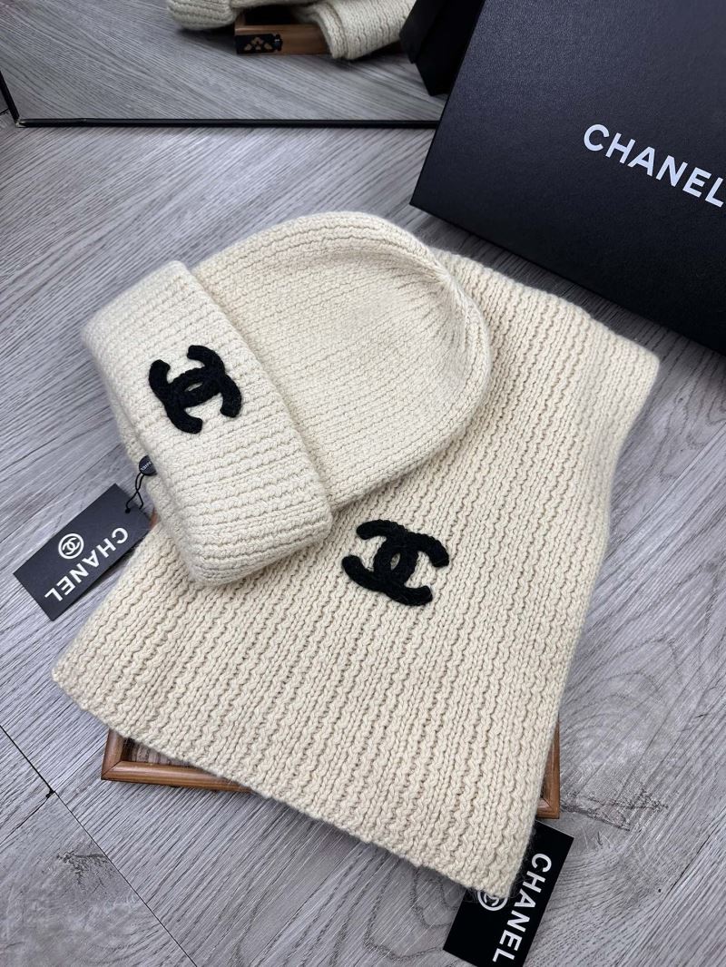 Chanel Caps Scarfs